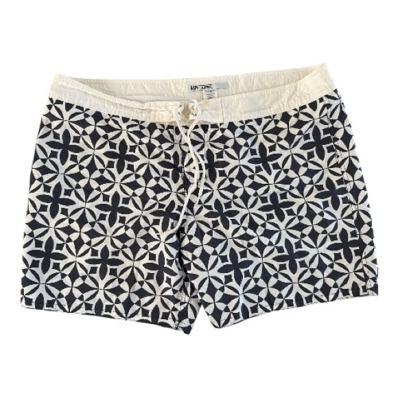 Trina Turk Other - Mr Turk Navy and White Swim Trunks